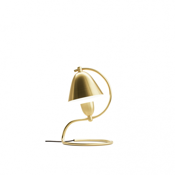 Klampenborg Bordslampa Brushed Brass i gruppen Belysning / Inomhus / Bordslampor hos Vxj Elektriska (BL65101)