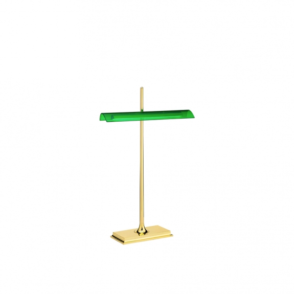 Goldman Bordslampa Brass/Green i gruppen Belysning / Inomhus / Bordslampor hos Vxj Elektriska (F3440044)
