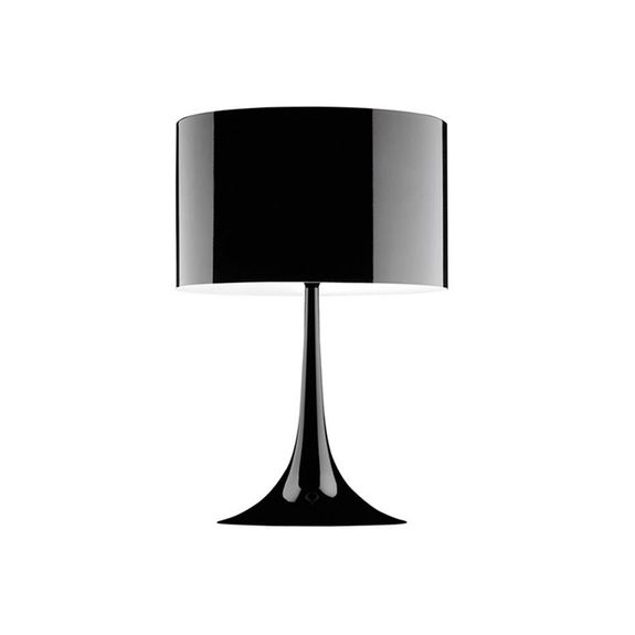 Spun Light T2 Bordslampa Black i gruppen Belysning / Inomhus / Bordslampor hos Vxj Elektriska (F6611030)
