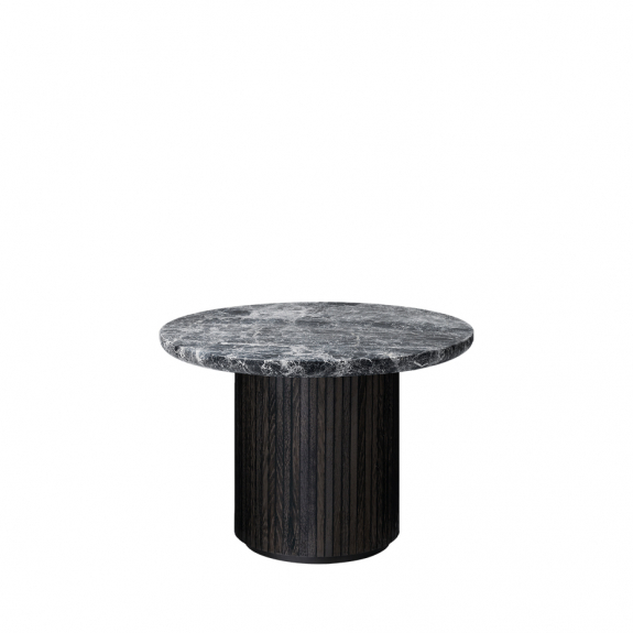 Moon Coffee Table 60cm Grey Emperador Marble i gruppen Inredning / Inredningsdetaljer / Sidobord & Soffbord hos Vxj Elektriska (GUB-10014378)