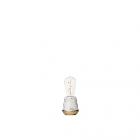 Humble One Portable Bordslampa White Marble i gruppen Belysning / Inomhus / Uppladdningsbara lampor hos Vxj Elektriska (HUM-TL00103)