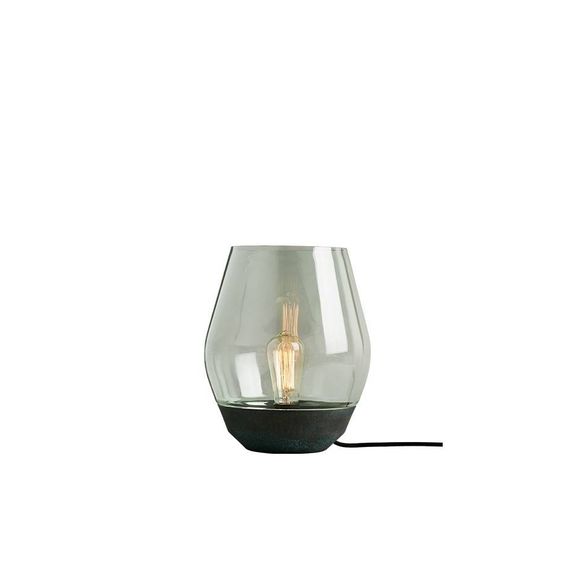 Bowl Bordslampa Verdigrised Copper/Light Green Glass i gruppen Belysning / Inomhus / Bordslampor hos Vxj Elektriska (NEW-20511)