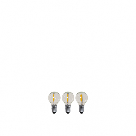 Reservlampa LED 0,5W 23-55V E10 3-Pack i gruppen Belysning / Ljuskllor / LED hos Vxj Elektriska (STAR-300-30)