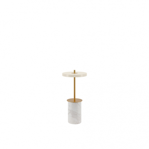 Asteria Move Portable Bordslampa Mini White Marble i gruppen Belysning / Inomhus / Uppladdningsbara lampor hos Vxj Elektriska (UMAGE-2570)