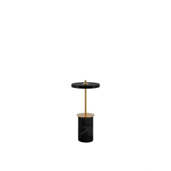 Asteria Move Portable Bordslampa Mini Black Marble i gruppen Belysning / Inomhus / Uppladdningsbara lampor hos Vxj Elektriska (UMAGE-2571)