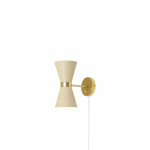 Collector Vgglampa Polished Brass/Crme