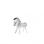 Zebra Trdjur Svart/Vit