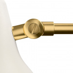 VL38 Bordslampa Brass/White