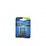 Airam Evolution Plus Batteri Alkaliskt AAA/LR03 1,5V 4-Pack