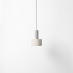 Collect Lampskrm Disc Light Grey