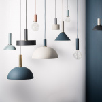 Collect Lampskrm Disc Light Grey