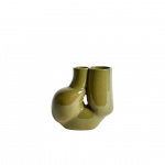 W&S Chubby Vase Olive Green