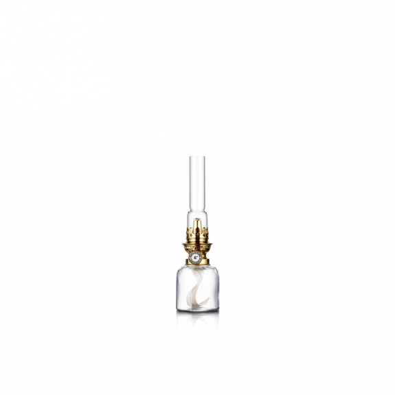 Koholmen Oljelampa Klarglas/Mässing i gruppen Inredning / Inredningsdetaljer / Oljelampor hos Växjö Elektriska (0243K)