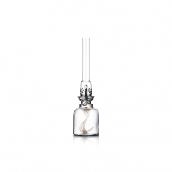 Skeppsholmen Oljelampa Klarglas/Nickel i gruppen Inredning / Inredningsdetaljer / Oljelampor hos Växjö Elektriska (0245Q)