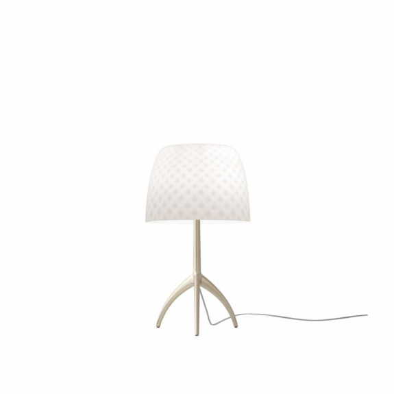 Foscarini Lumiere 30th Bordslampa Small Champagne/Pastilles Med Dimmer