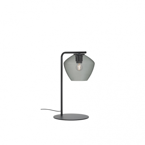 DK Bordslampa Mattsvart/Rökfärgad i gruppen Belysning / Inomhus / Bordslampor hos Växjö Elektriska (1320-9)