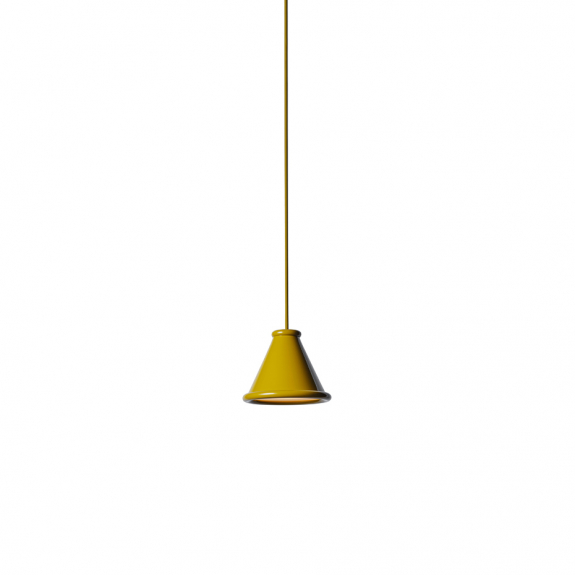 Belle Pendel Ø15cm Honey Yellow i gruppen Belysning / Inomhus / Taklampor hos Växjö Elektriska (1498766)