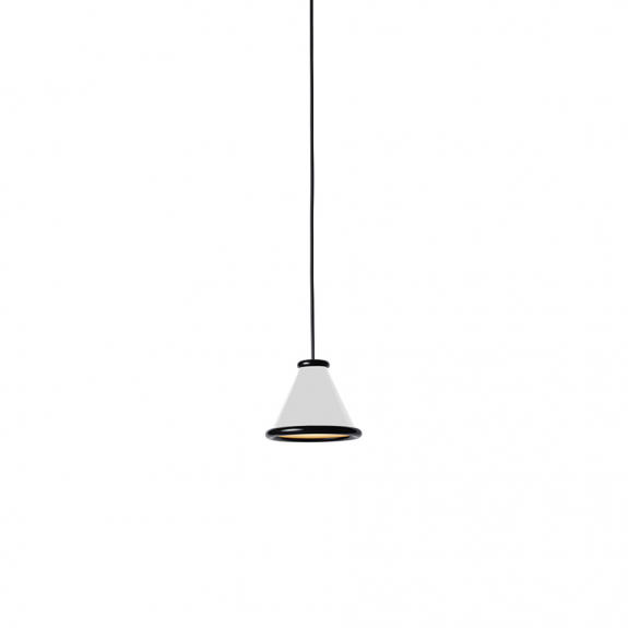 Belle Pendel Ø15cm Glossy White/Glossy Black i gruppen Belysning / Inomhus / Taklampor hos Växjö Elektriska (1498784)