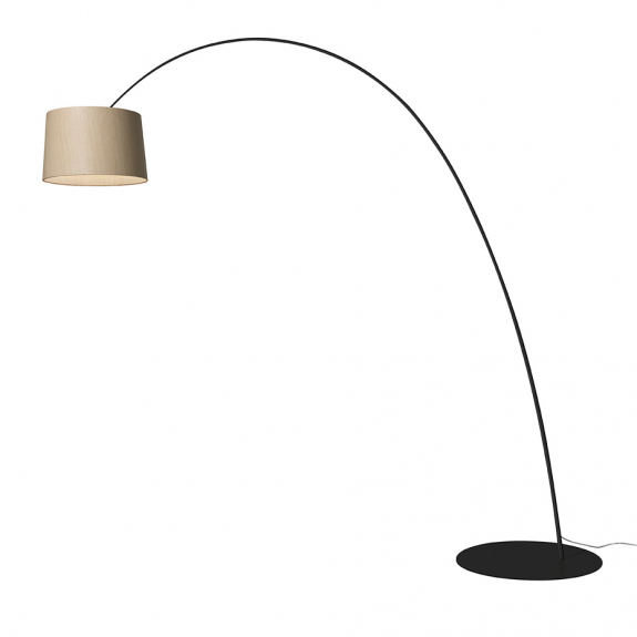 Twiggy Elle Wood Golvlampa Black/Maple i gruppen Belysning / Inomhus / Golvlampor hos Vxj Elektriska (159013W2-50)