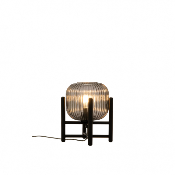 Vinda Bordslampa Liten Rökfärgad/Svart i gruppen Belysning / Inomhus / Bordslampor hos Växjö Elektriska (18844-15-14)