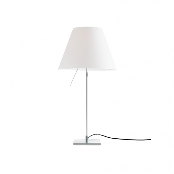 Costanza D13c Bordslampa Aluminium/White i gruppen Belysning / Inomhus / Bordslampor hos Vxj Elektriska (1D13N00C020A)