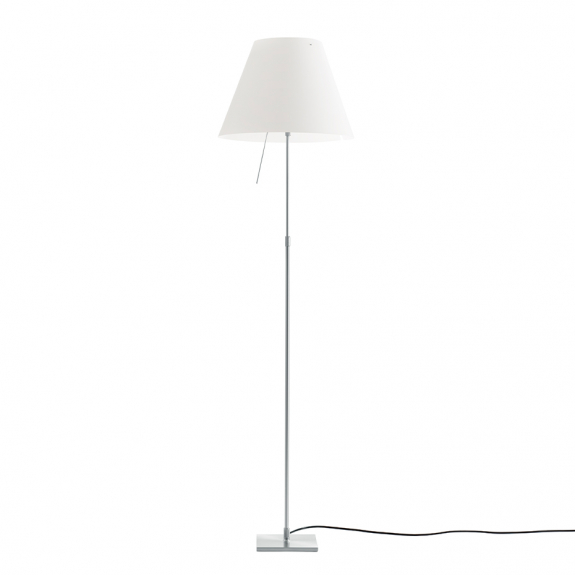 Costanza D13tc Golvlampa Aluminium/White i gruppen Belysning / Inomhus / Golvlampor hos Vxj Elektriska (1D13NT00C020A)