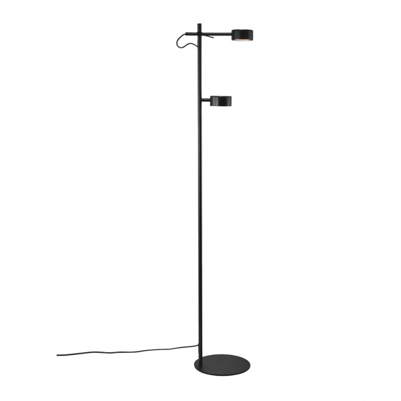 Clyde Golvlampa Svart i gruppen Belysning / Inomhus / Golvlampor hos Växjö Elektriska (2010844003)