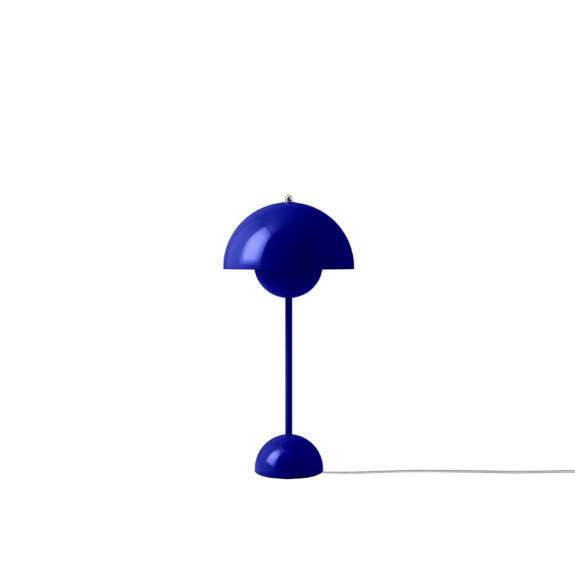 Flowerpot Bordslampa VP3 Cobalt Blue i gruppen Belysning / Inomhus / Bordslampor hos Vxj Elektriska (20725002)