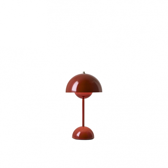 Flowerpot Bordslampa VP9 Portable Red Brown i gruppen Belysning / Inomhus / Bordslampor hos Växjö Elektriska (20754501)