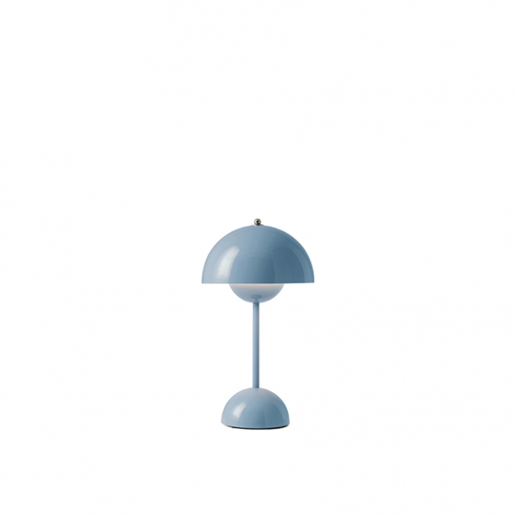 Flowerpot Bordslampa VP9 Portable Light Blue i gruppen Belysning / Inomhus / Uppladdningsbara lampor hos Växjö Elektriska (20755201)