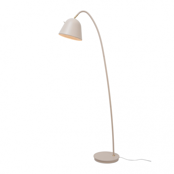 Fleur Golvlampa Beige/Mssing i gruppen Belysning / Inomhus / Golvlampor hos Vxj Elektriska (2112124001)