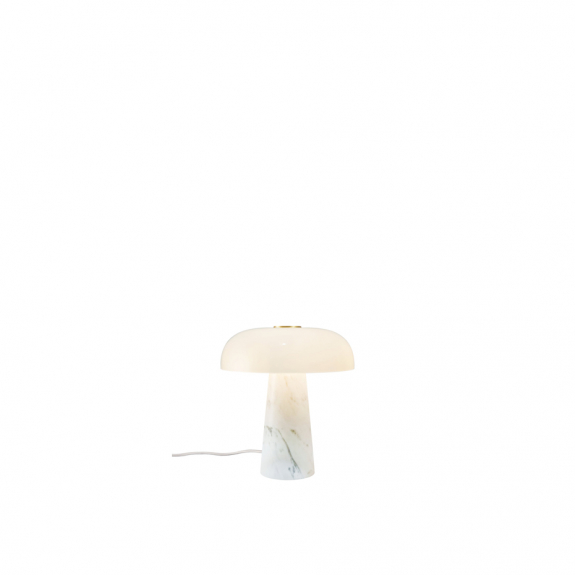 Glossy Mini Bordslampa Vit i gruppen Belysning / Inomhus / Bordslampor hos Växjö Elektriska (2520015001)