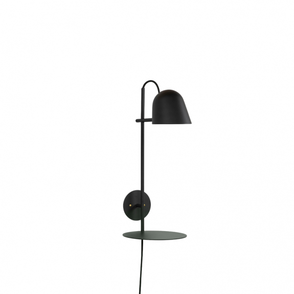 Streck Bleck Vägglampa Platta Med Kabel Svart i gruppen Belysning / Inomhus / Vägglampor hos Växjö Elektriska (30925-15-000)