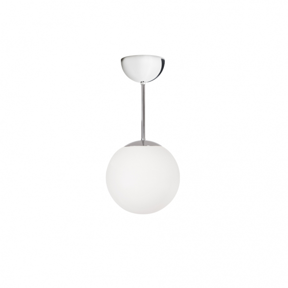 Glob Pendlad Plafond Ø200 Krom/Opalglas i gruppen Belysning / Inomhus / Plafonder hos Växjö Elektriska (3661-4)