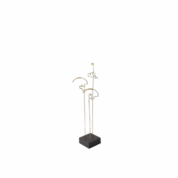Boucle Portabel Bordslampa Gold i gruppen Belysning / Inomhus / Uppladdningsbara lampor hos Växjö Elektriska (3700677635440)