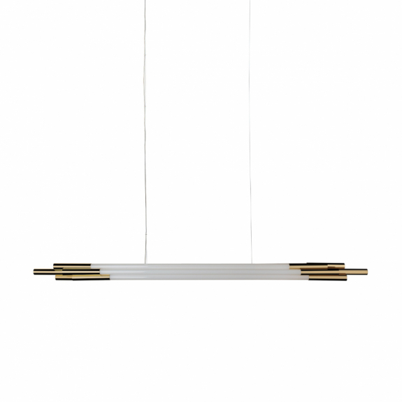 Org 1600 Pendant Horizontal Gold i gruppen Belysning / Inomhus / Taklampor hos Växjö Elektriska (3700677657152)