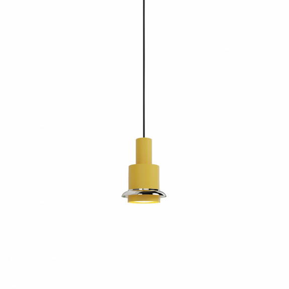 Chaumont 150 Pendel Yellow/Nickel i gruppen Belysning / Inomhus / Taklampor hos Växjö Elektriska (3700677665195)