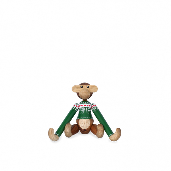 Kay Bojesen Apa Trädjur Liten Christmas Jumper 2025 Teak/Limba