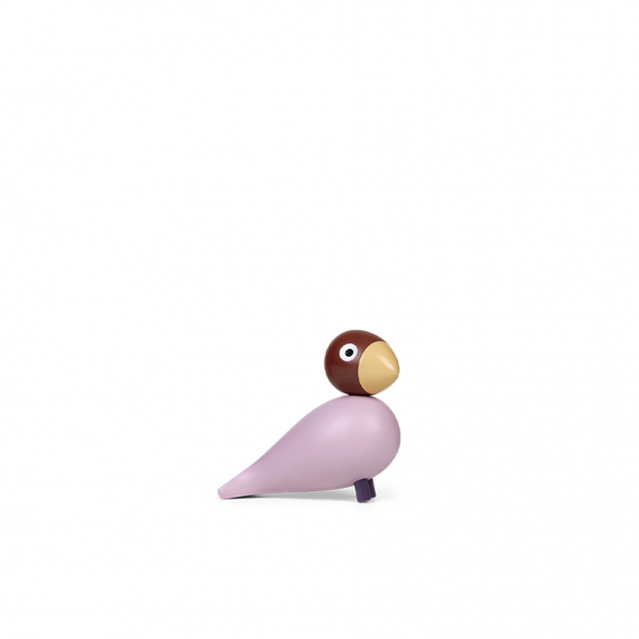 Jackie Year Bird 2023 Lavendel i gruppen Inredning / Inredningsdetaljer / Trfigurer hos Vxj Elektriska (39326)