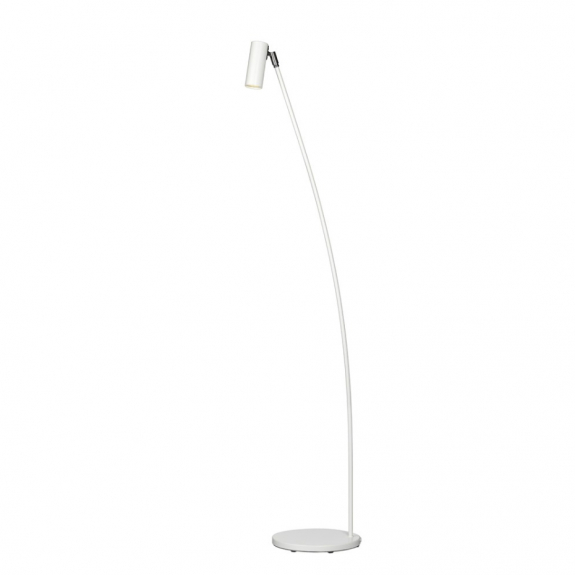 Puck Golvlampa Vit i gruppen Belysning / Inomhus / Golvlampor hos Växjö Elektriska (39911-01S-000-G)