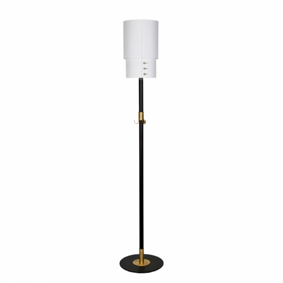 A Cuff Golvlampa Svart Struktur i gruppen Belysning / Inomhus / Golvlampor hos Växjö Elektriska (39947-15S-A06)