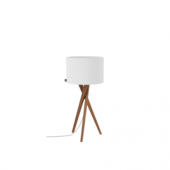 Vega Bordslampa H55cm Ek/Vit i gruppen Belysning / Inomhus / Bordslampor hos Växjö Elektriska (4002720-6002)