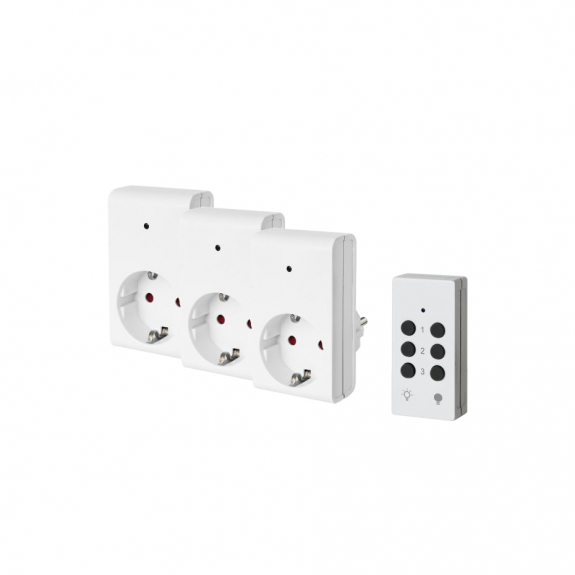 Fjrrstrmbrytarset 3-Pack i gruppen Belysning / Tillbehr hos Vxj Elektriska (4055407311)