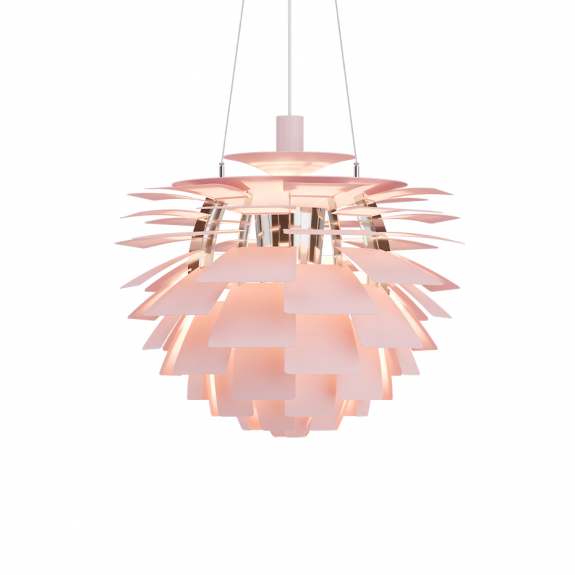 PH Artichoke Ø600 Pendel Pale Rose i gruppen Belysning / Inomhus / Taklampor hos Växjö Elektriska (5741114962)