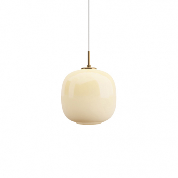 Louis Poulsen VL45 Ø250 Radiohuspendel Pale Yellow/Brass