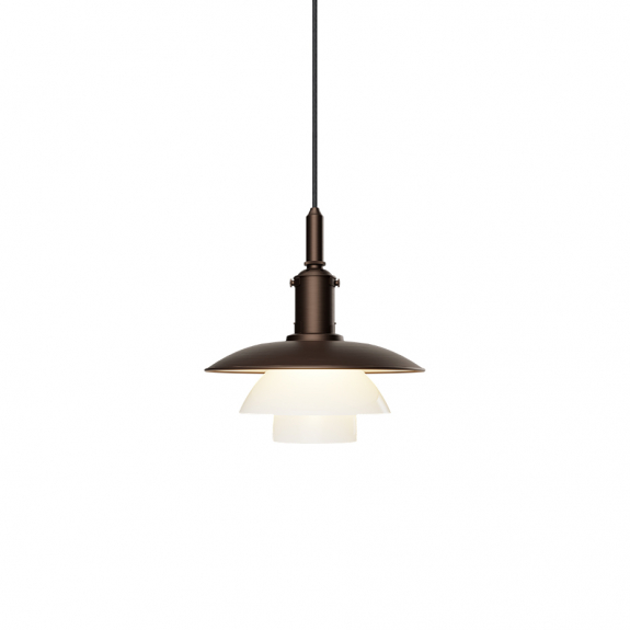 PH 3/3 Pendel Aged Brass/Opal Glass i gruppen Belysning / Inomhus / Taklampor hos Växjö Elektriska (5741115806)