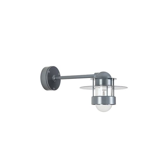 Albertslund Vägglampa Long Grey i gruppen Belysning / Utomhus / Vägglampor hos Växjö Elektriska (5743142673)