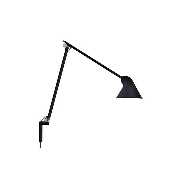 NJP Vgglampa Long Arm Black i gruppen Belysning / Inomhus / Vgglampor hos Vxj Elektriska (5743163225)