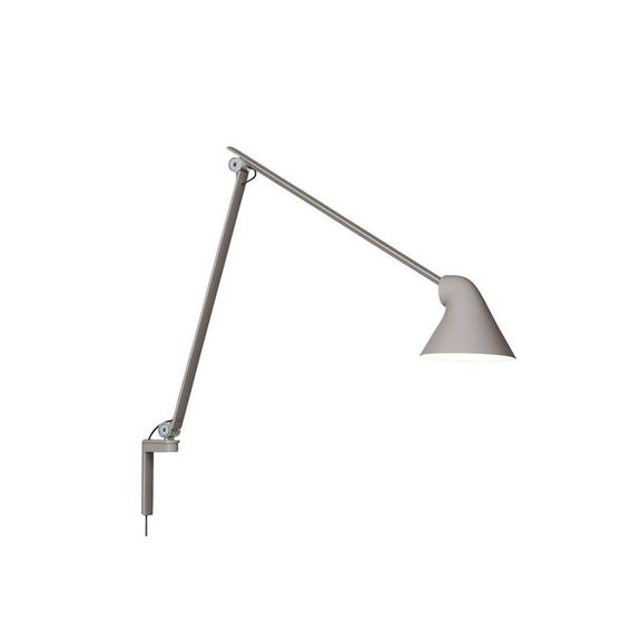 NJP Vgglampa Long Arm Light Grey i gruppen Belysning / Inomhus / Vgglampor hos Vxj Elektriska (5743163474)