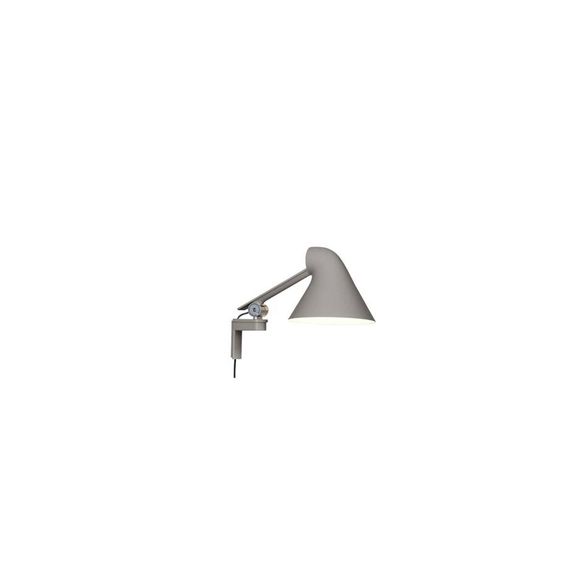 NJP Vägglampa Short Arm Light Grey i gruppen Belysning / Inomhus / Vägglampor hos Växjö Elektriska (5743163995)